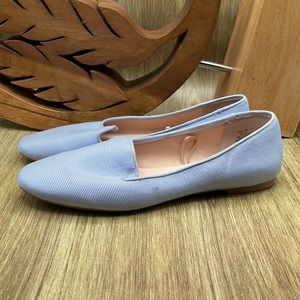 H&M Seersucker Ballet Flats - 8 (US) 39 (EU)